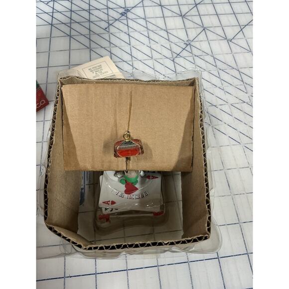 BNIB ENESCO Ornament 1991 DECK THE HALLS Casino Christmas Series - Blackjack - Picture 3 of 7
